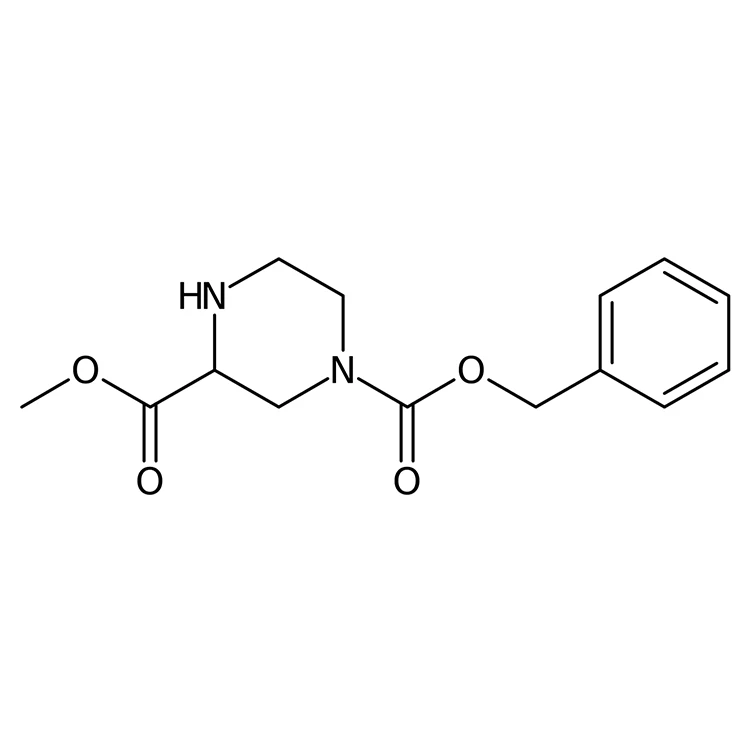 Methyl 4-Cbz-piperazine-2-carboxylate cas 129799-11-7