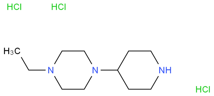 1-Ethyl-4-(piperidin-4-yl)piperazine Trihydrochloride CAS 1181457-79-3