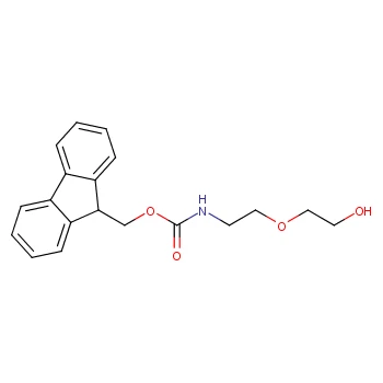 (9H-Fluoren-9-yl)methyl (2-(2-hydroxyethoxy)ethyl)carbamate Cas 299430-87-8