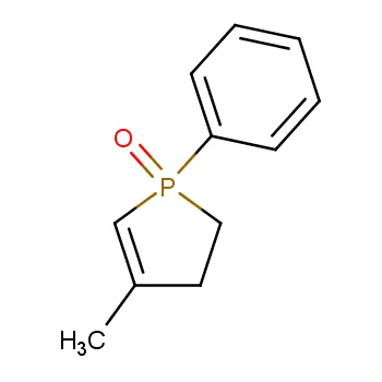 4-Methyl-1-phenyl-2,3-dihydro-1H-phosphole 1-oxide Cas 707-61-9