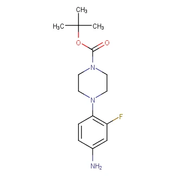 Tert-Butyl 4-(4-amino-2-fluorophenyl)piperazine-1-carboxylate Cas 154590-35-9