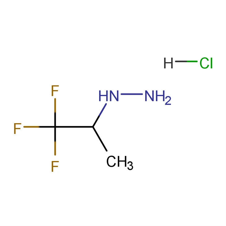(1,1,1-Trifluoropropan-2-yl)hydrazine Hydrochloride CAS 1453472-98-4