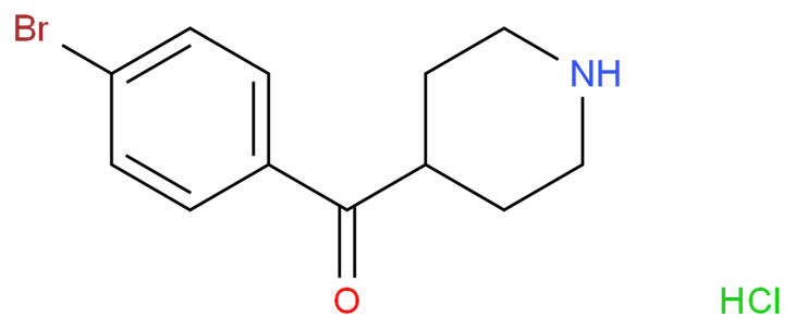 (4-Bromophenyl)(4-piperidyl)methanone Hydrochloride Cas 64671-00-7