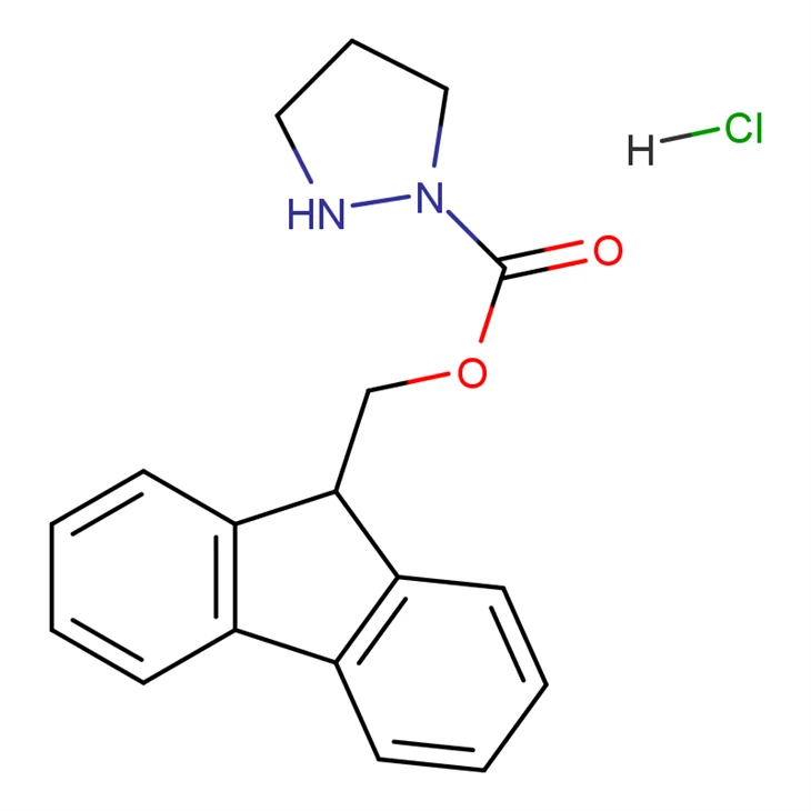 (9H-Fluoren-9-yl)methyl Pyrazolidine-1-carboxylate Hydrochloride CAS 1093755-81-7