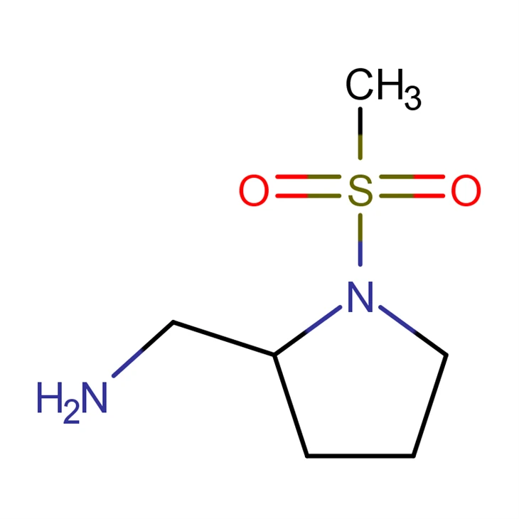 (R)-(1-(Methylsulfonyl)pyrrolidin-2-yl)methanamine CAS 1353897-54-7