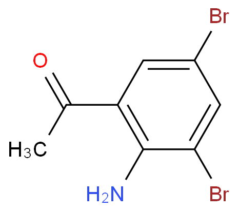1-(2-Amino-3,5-dibromophenyl)ethanone CAS 13445-89-1