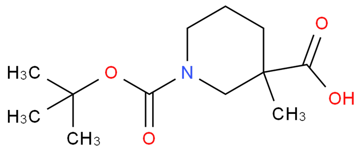 1-(tert-Butoxycarbonyl)-3-methylpiperidine-3-carboxylic Acid CAS 534602-47-6