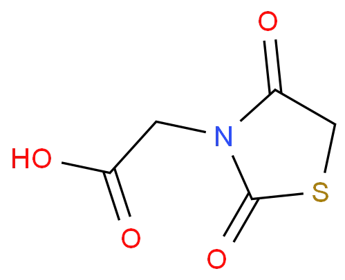 2-(2,4-Dioxothiazolidin-3-yl)acetic Acid CAS 31061-24-2