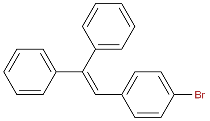 2-(4-Bromophenyl)-1,1-diphenylethylene CAS 18648-66-3