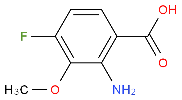 2-Amino-3-methoxy-4-fluorobenzoic Acid CAS 126480-32-8