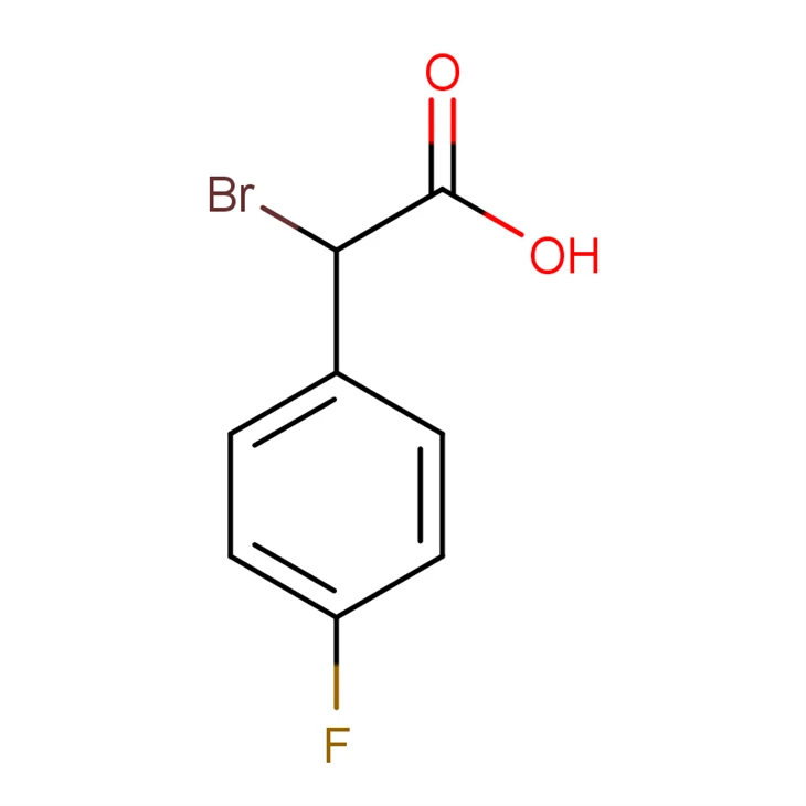 2-Bromo-2-(4-fluorophenyl)acetic Acid CAS 29270-33-5