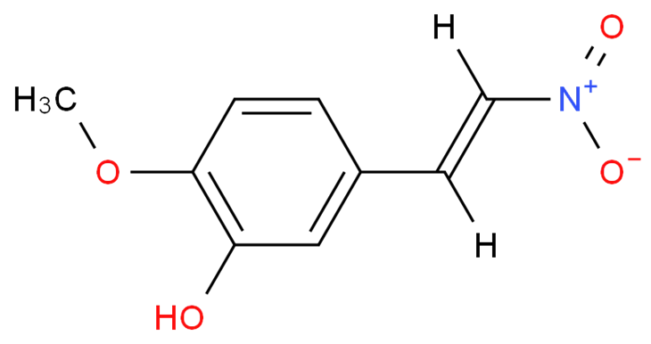 2-Methoxy-5-(2-nitrovinyl)phenol CAS 39816-35-8