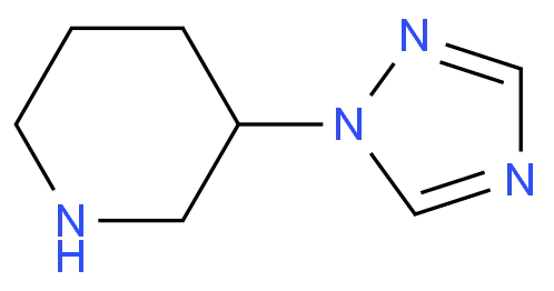 3-(1H-1,2,4-Triazol-1-yl)piperidine CAS 774511-83-0