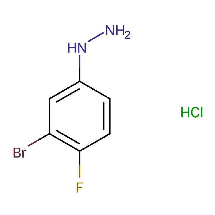 (3-Bromo-4-fluorophenyl)hydrazine Hydrochloride CAS 1166990-89-1