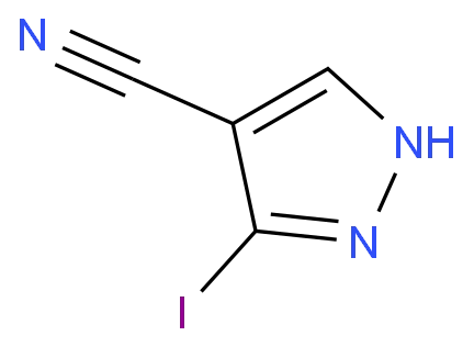 3-Iodo-1H-pyrazole-4-carbonitrile CAS 827316-44-9