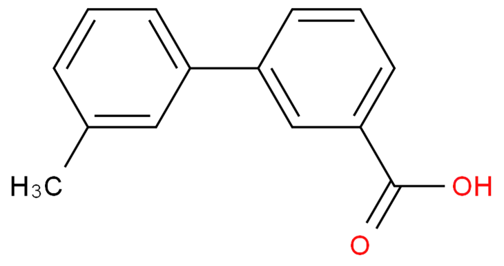 3'-Methyl[1,1'-biphenyl]-3-carboxylic Acid Cas 158619-46-6