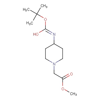 4-[[(1,1-dimethylethoxy)carbonyl]amino]-1-Piperidineacetic Acid Methyl Ester CAS 179688-99-4