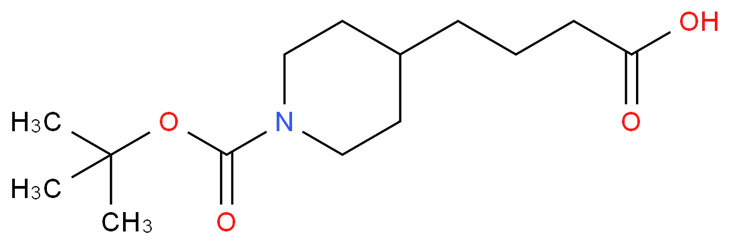 4-(1-(tert-Butoxycarbonyl)piperidin-4-yl)butanoic Acid CAS 142247-38-9