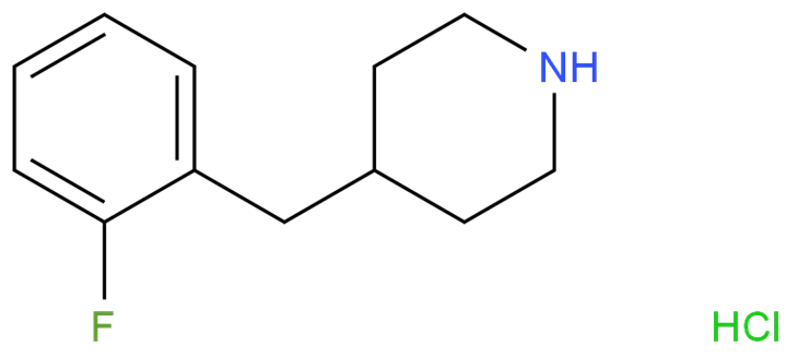 4-(2-Fluorobenzyl)piperidine Hydrochloride CAS 193357-26-5