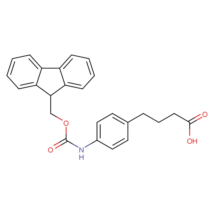 4-(4-((((9H-Fluoren-9-yl)methoxy)carbonyl)amino)phenyl)butanoic Acid CAS 186320-14-9