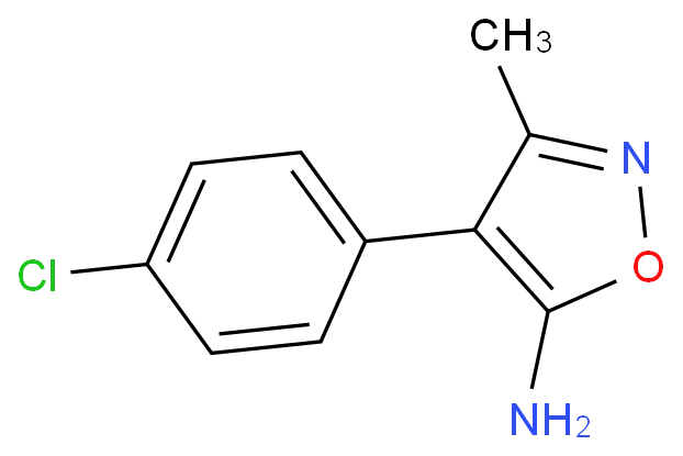 4-(4-Chlorophenyl)-3-methylisoxazol-5-amine CAS 98947-25-2