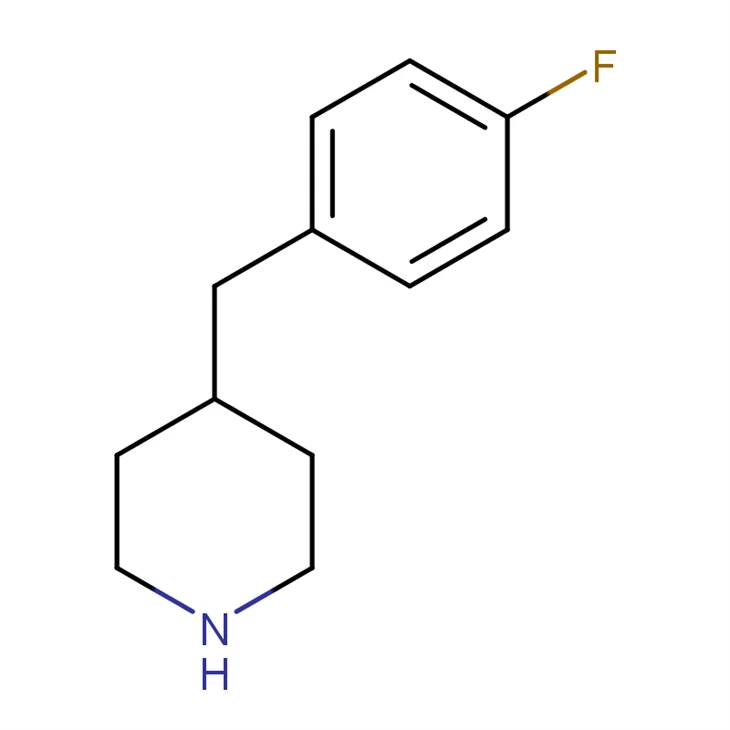 4-(4'-Fluorobenzyl)piperidine CAS 92822-02-1