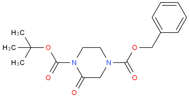 4-Benzyl 1-tert-butyl 2-oxopiperazine-1,4-dicarboxylate CAS 1228675-25-9