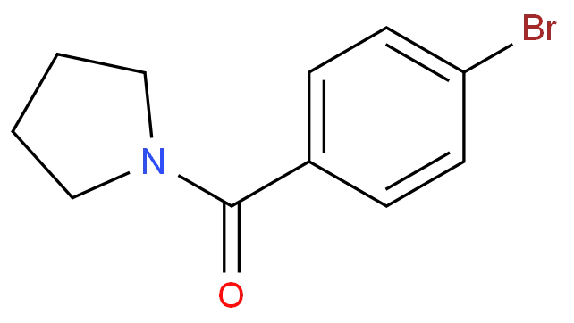 (4-Bromophenyl)(pyrrolidin-1-yl)methanone CAS 5543-27-1
