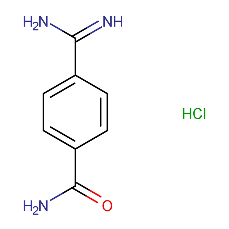 4-Carbamimidoylbenzamide Hydrochloride CAS 59855-11-7