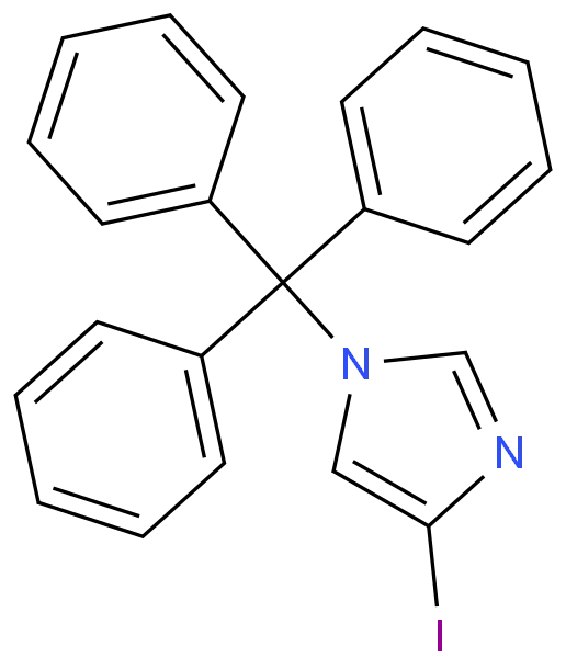 4-Iodo-1-trityl-1H-imidazole CAS 96797-15-8