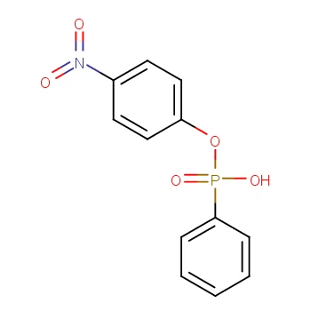 4-Nitrophenyl Hydrogen Phenylphosphonate CAS 57072-35-2