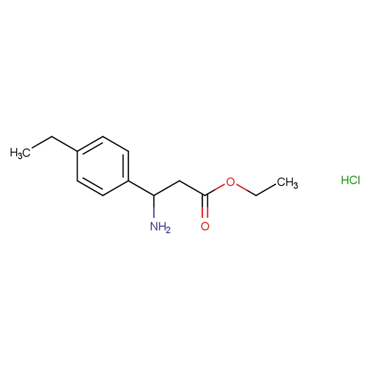 Ethyl 3-amino-3-(4-ethylphenyl)propanoate Hydrochloride CAS 502841-88-5