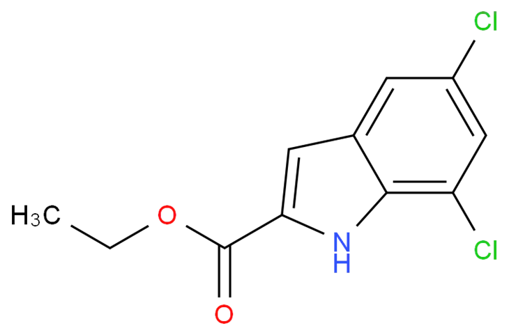 Ethyl 5,7-dichloro-1H-indole-2-carboxylate Cas 4792-70-5