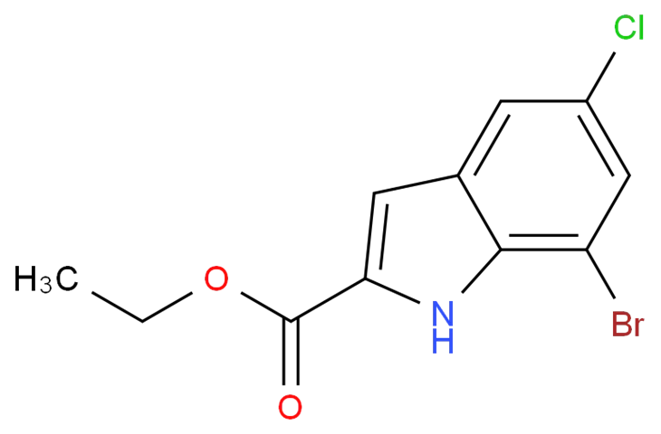 Ethyl 7-bromo-5-chloro-1H-indole-2-carboxylate CAS 1352896-41-3