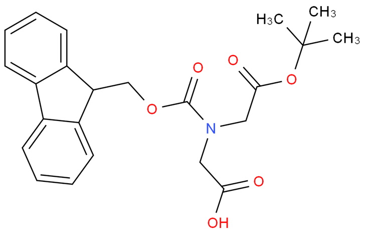Fmoc-N-(tert-butyloxycarbonylmethyl)glycine CAS 141743-16-0