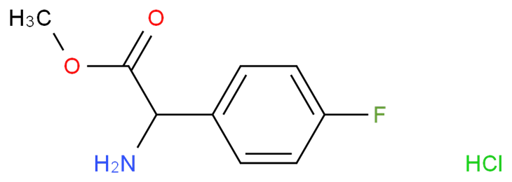 Methyl 2-amino-2-(4-fluorophenyl)acetate Hydrochloride CAS 42718-18-3