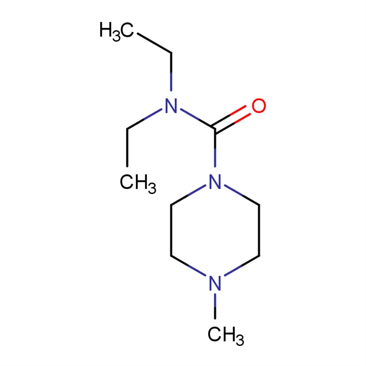 N,N-Diethylcarbamazine CAS 90-89-1