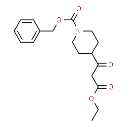 Benzyl 4-(3-ethoxy-3-oxopropanoyl)piperidine-1-carboxylate CAS 167414-75-7