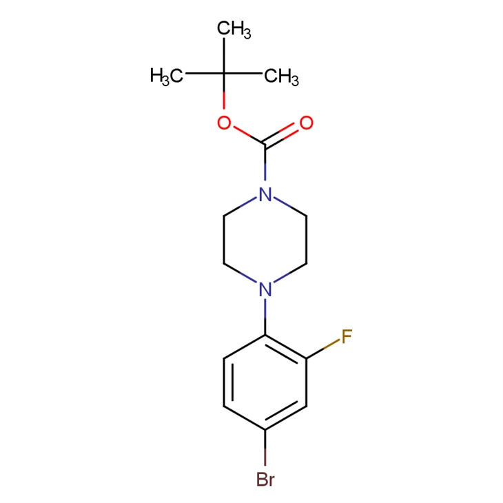 Tert-Butyl 4-(4-bromo-2-fluorophenyl)piperazine-1-carboxylate CAS 1055120-85-8
